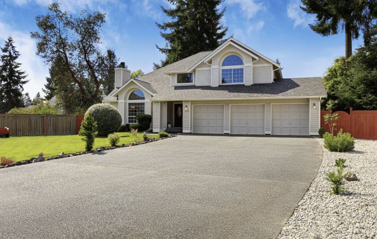 Professional concrete driveway installation in Holly Springs